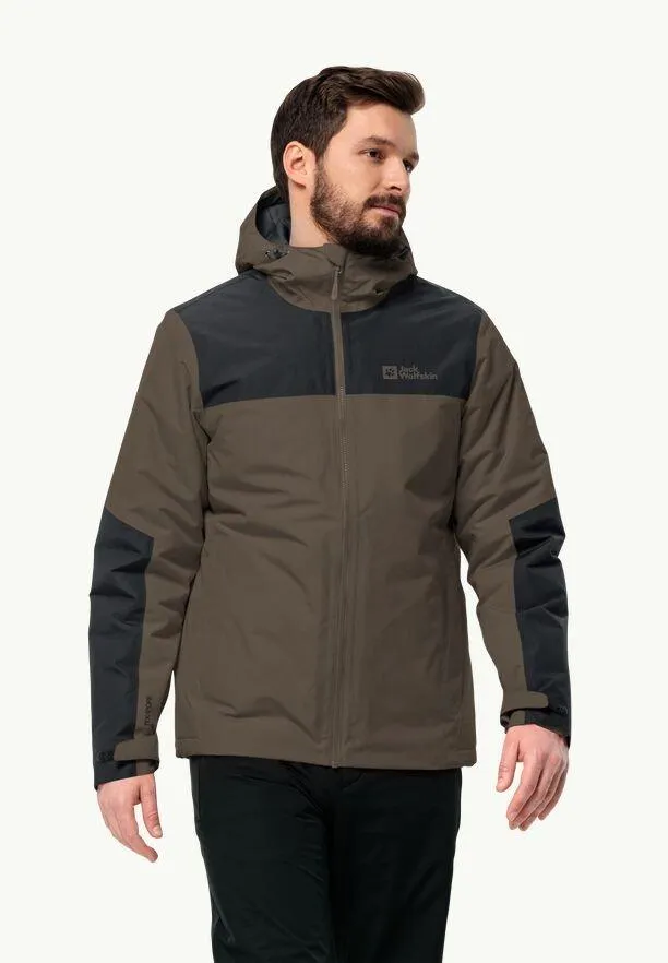 Jack Wolfskin Men's Jasper Insulated Jacket - Brown | George Fisher