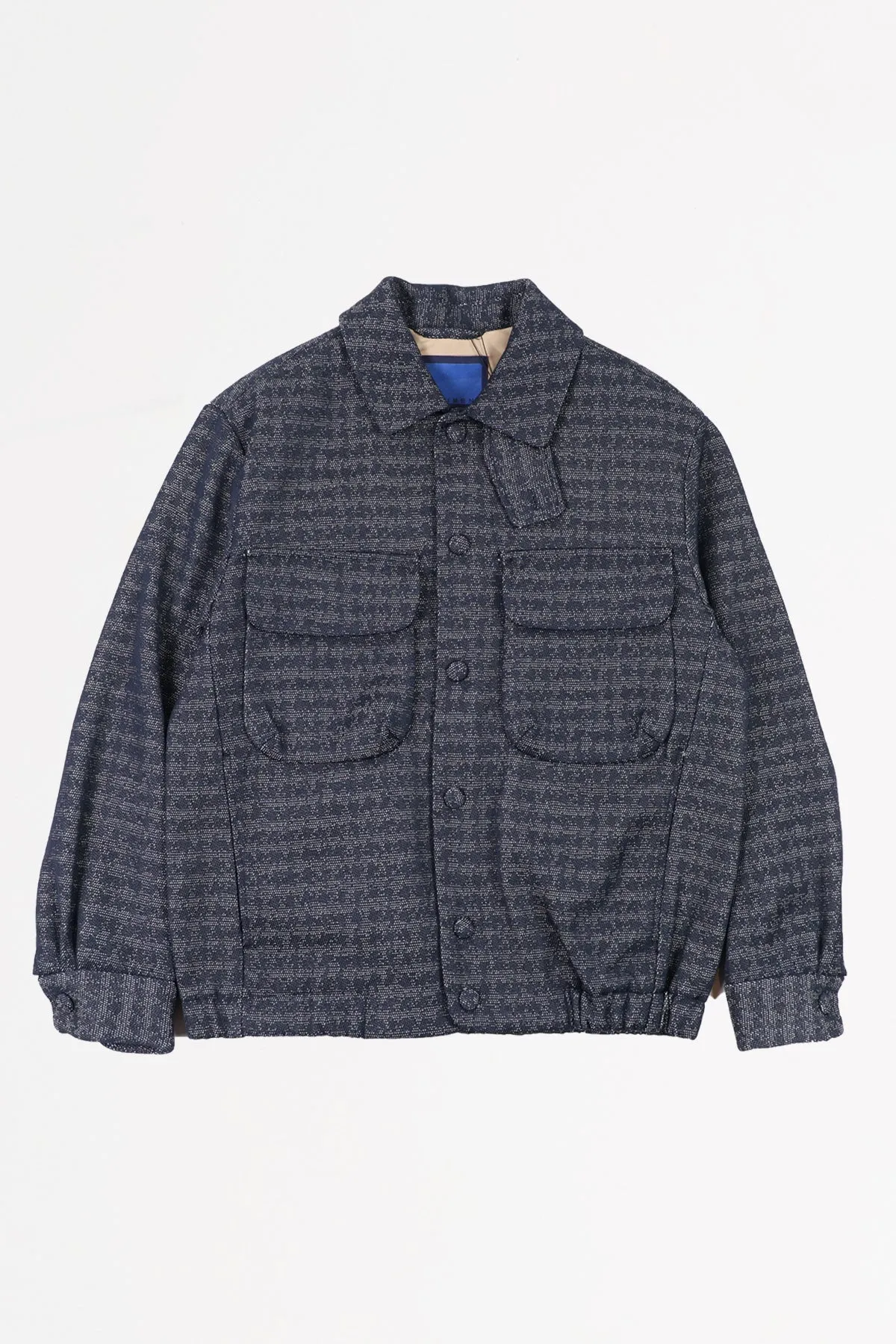 Jacquard CPO Jacket - Navy