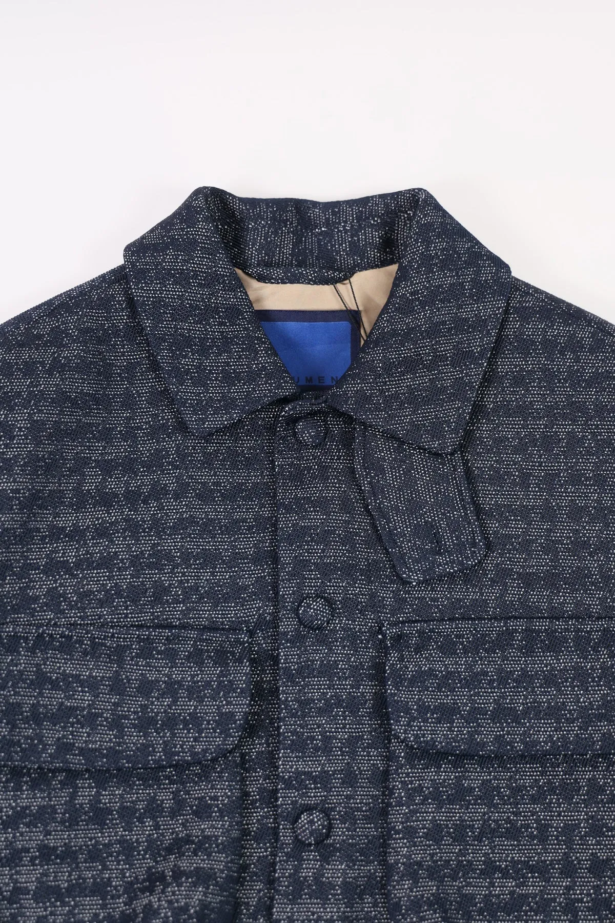 Jacquard CPO Jacket - Navy