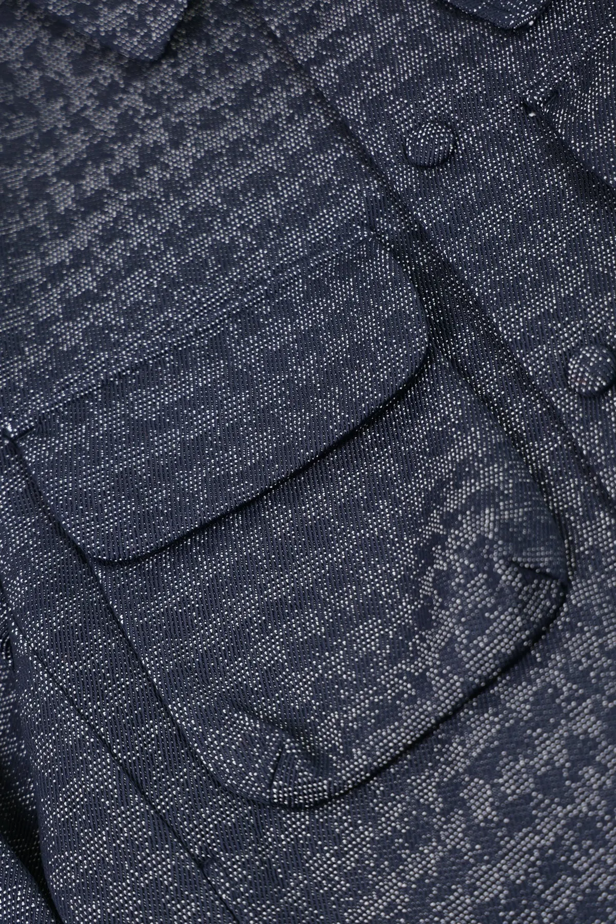 Jacquard CPO Jacket - Navy