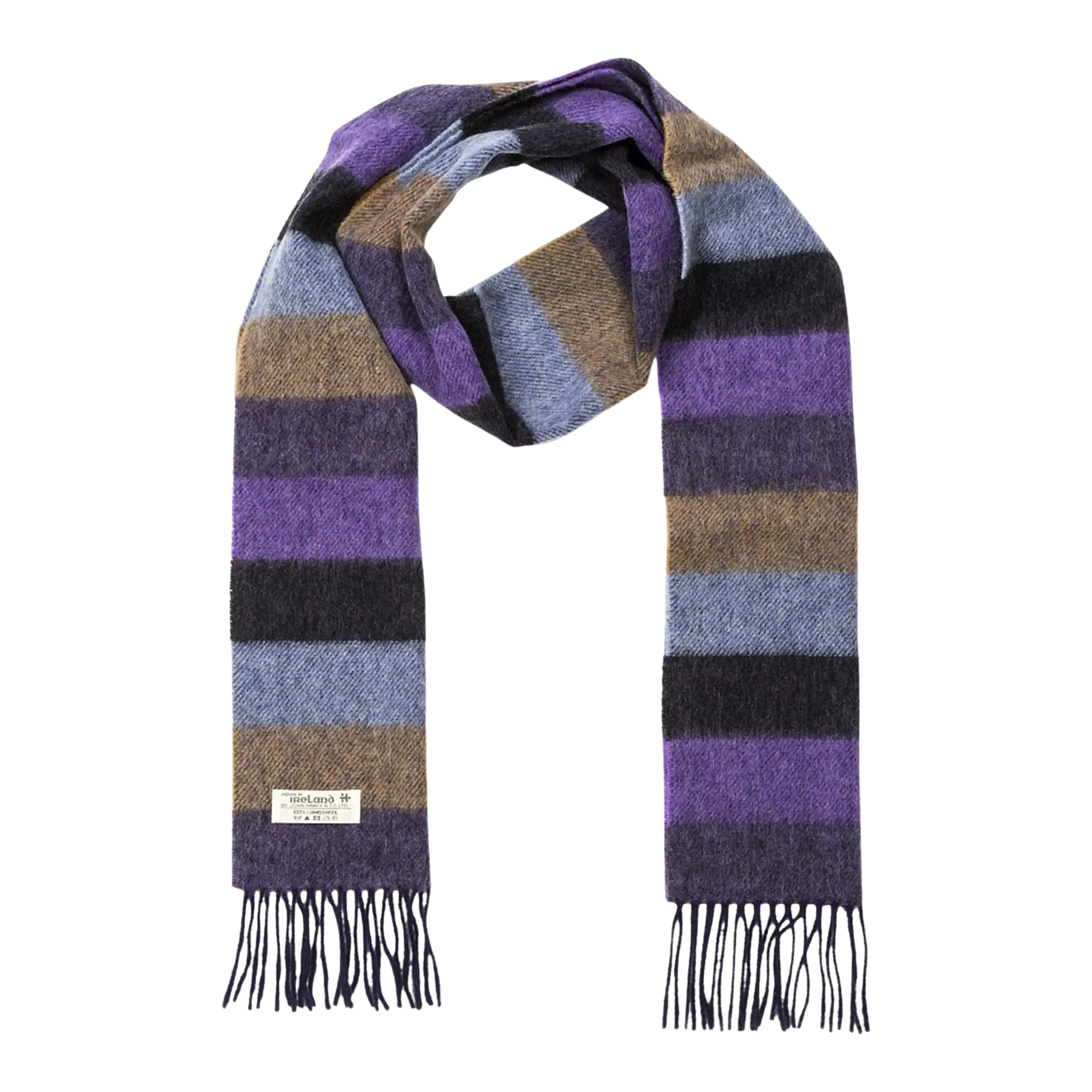 John Hanly Irish Wool Scarf Long Length