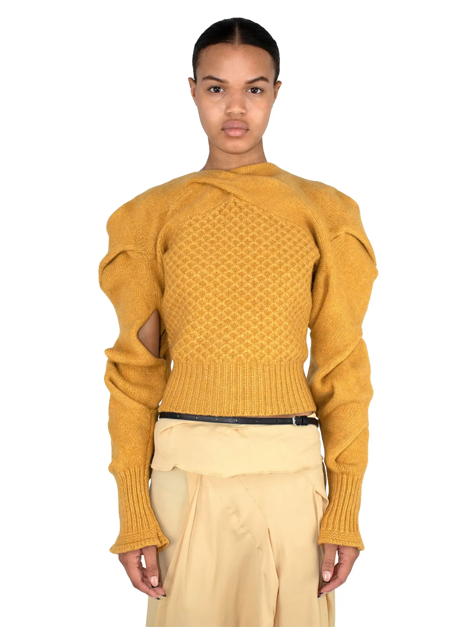 KIKO KOSTADINOV - Women Dendra Cabled Pullover Knit