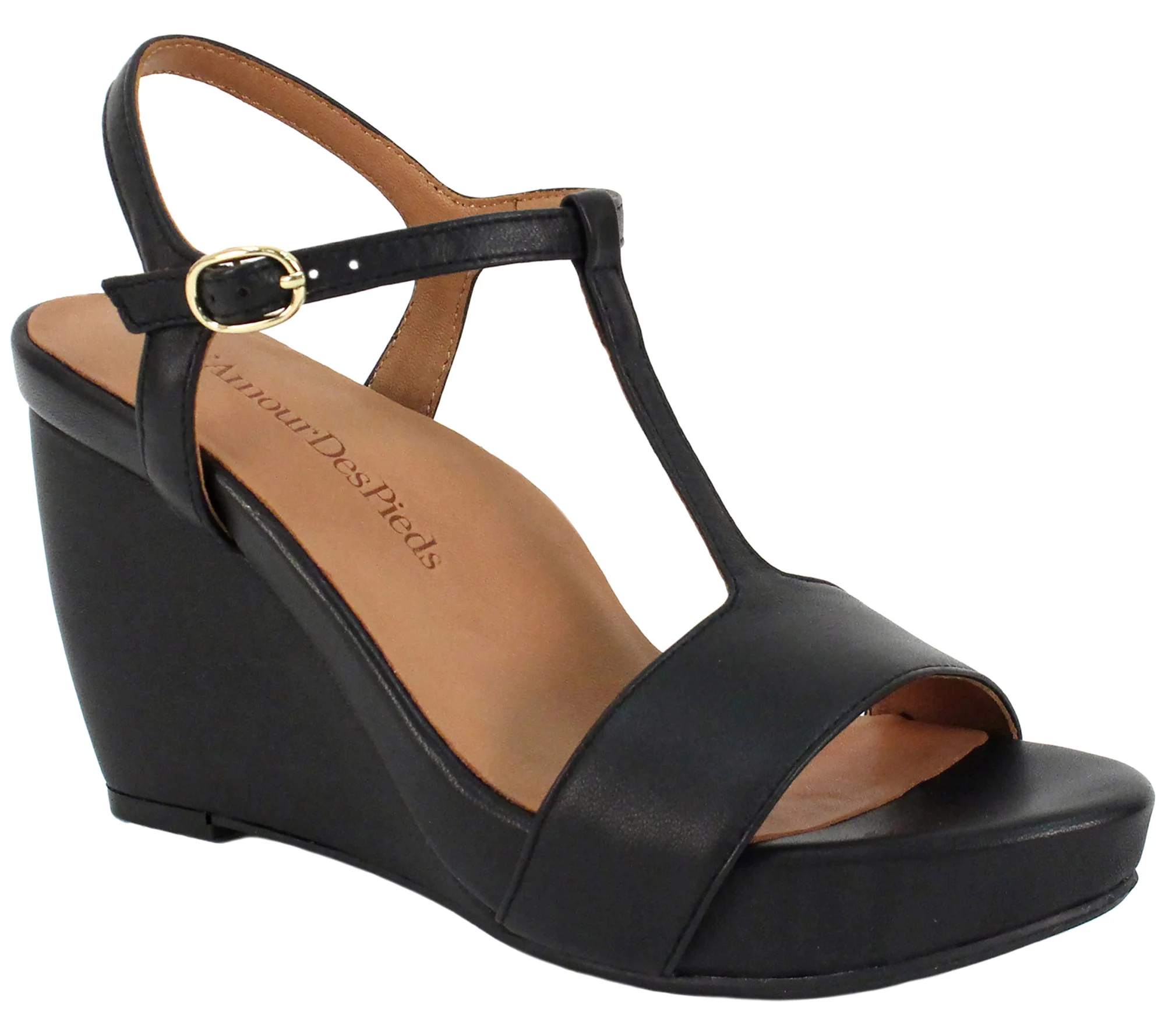 L'Amour Des Pieds Leather Sandals - Idelle