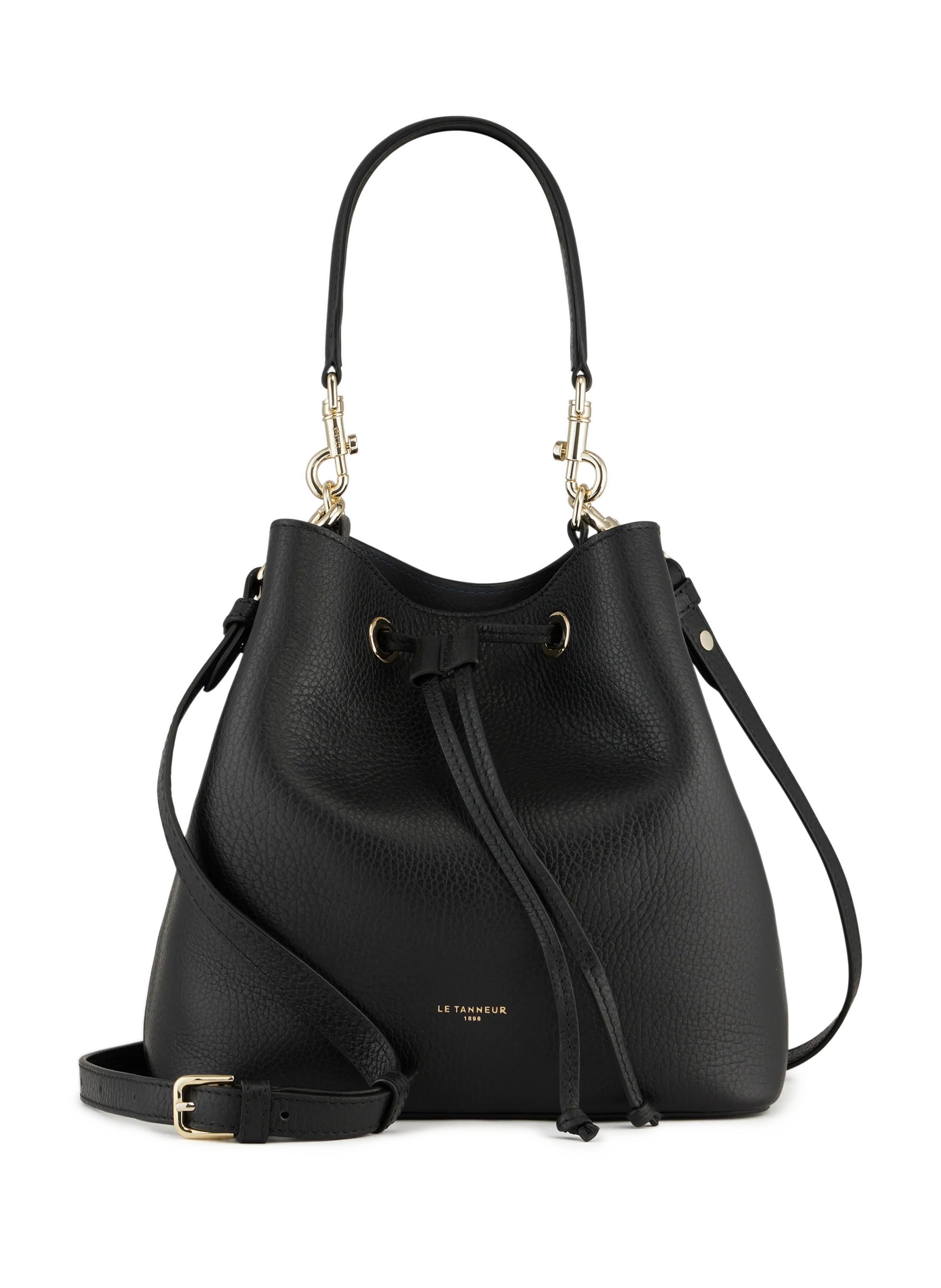 LE TANNEUR  Louise leather bag - Black