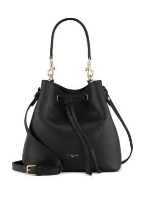 LE TANNEUR  Louise leather bag - Black