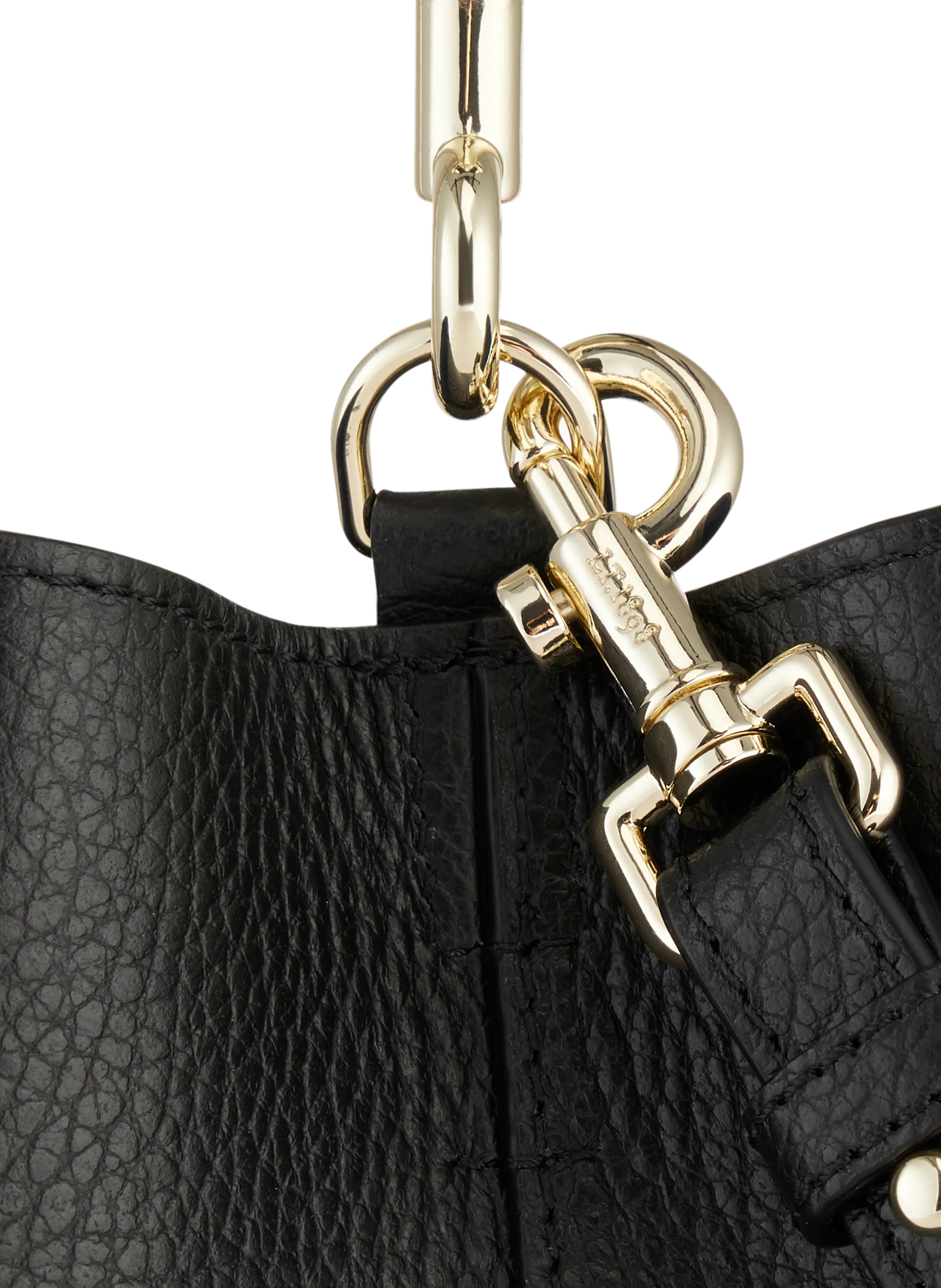 LE TANNEUR  Louise leather bag - Black