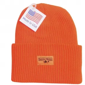 Logo Watch Cap - Orange