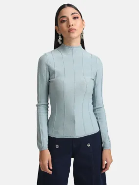 Lurex Turtle Neck Pullover