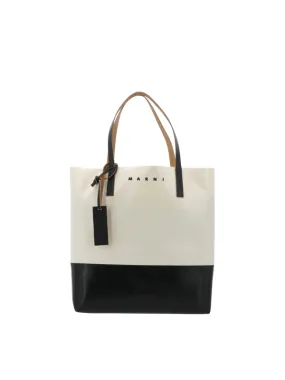 Marni Bag Logo White-Black