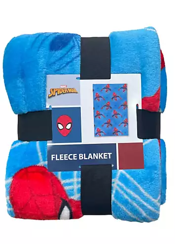 Marvel Spiderman Web Time Fleece Blanket | Kaleidoscope