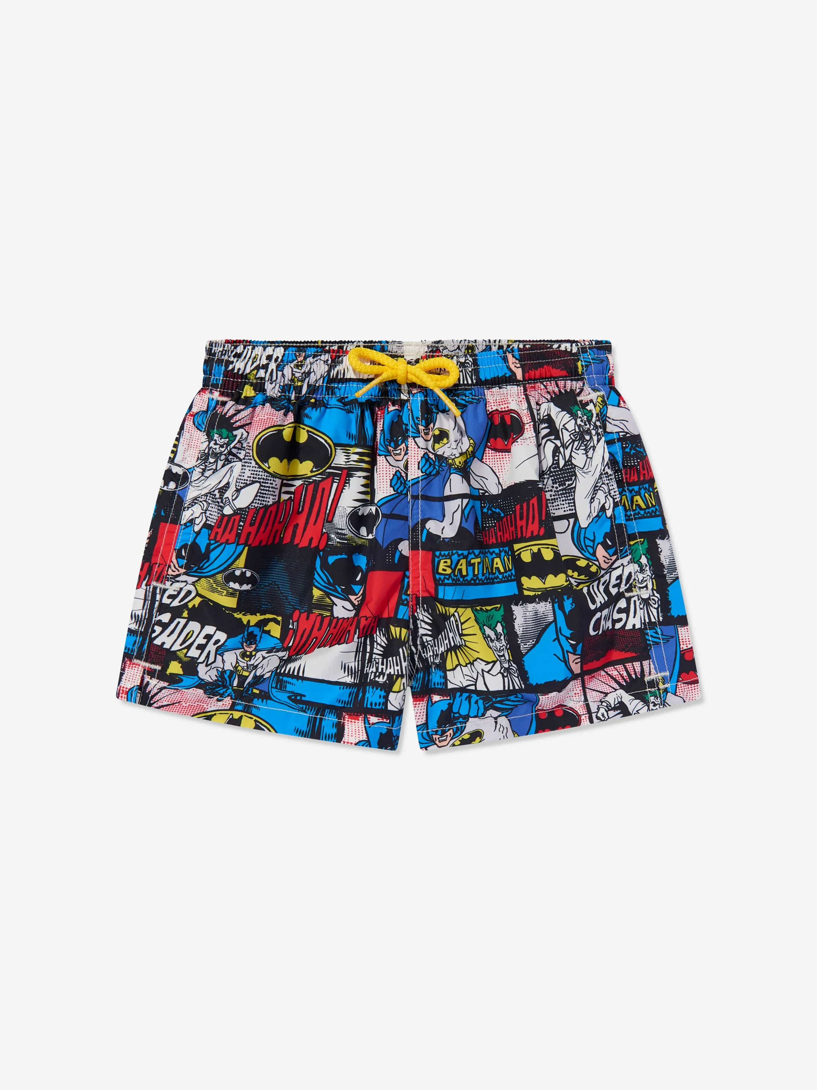 MC2 Saint Barth Boys Batman Comics Swim Shorts in Multicolour