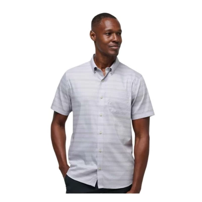 Men's TravisMathew On The Table Golf Button Up Shirt