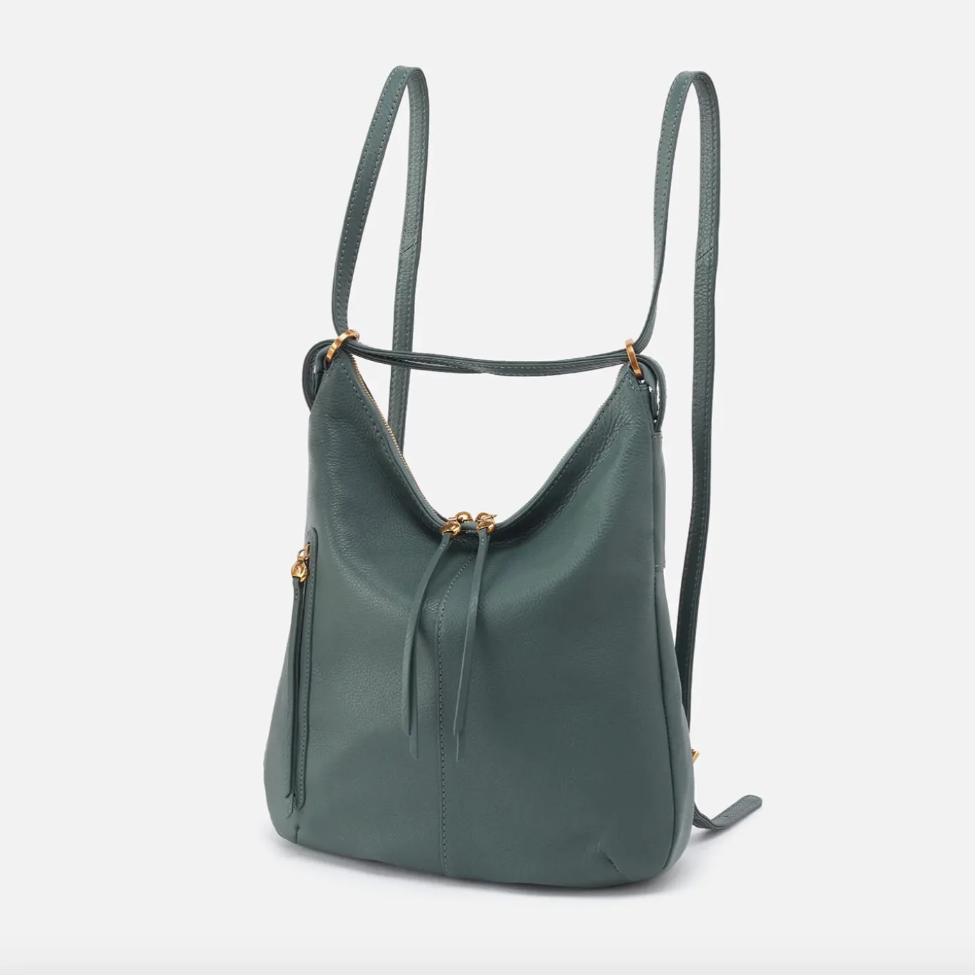 Merrin Convertible Backpack | Pebbled Leather