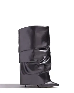 METALLIC ANTHRACITE BOOT