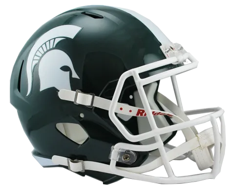 MICHIGAN STATE SPEED REPLICA HELMET