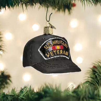 Military Veteran Cap Ornament