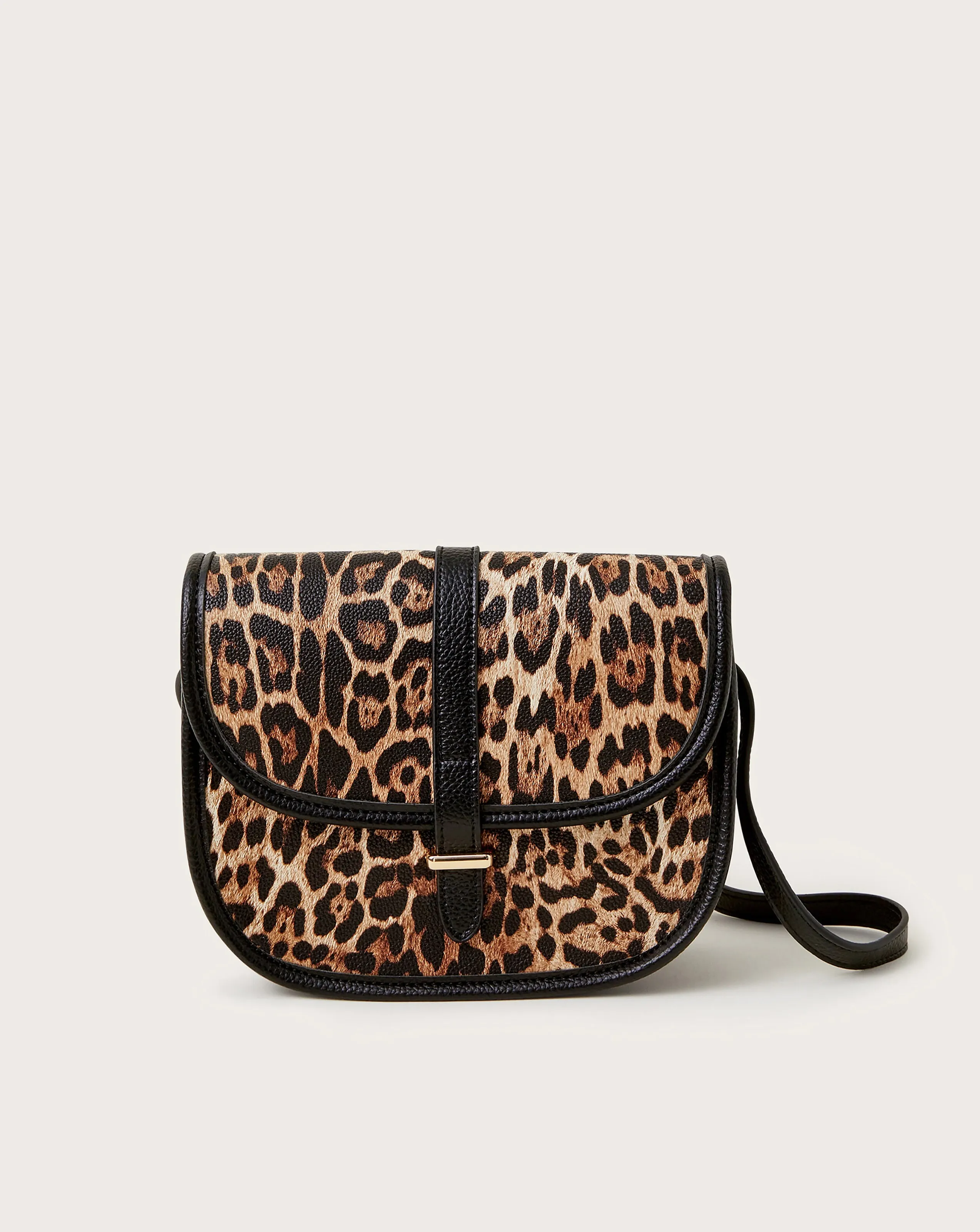 Monsoon Mava Leopard Cross-Body Bag | Simply Be