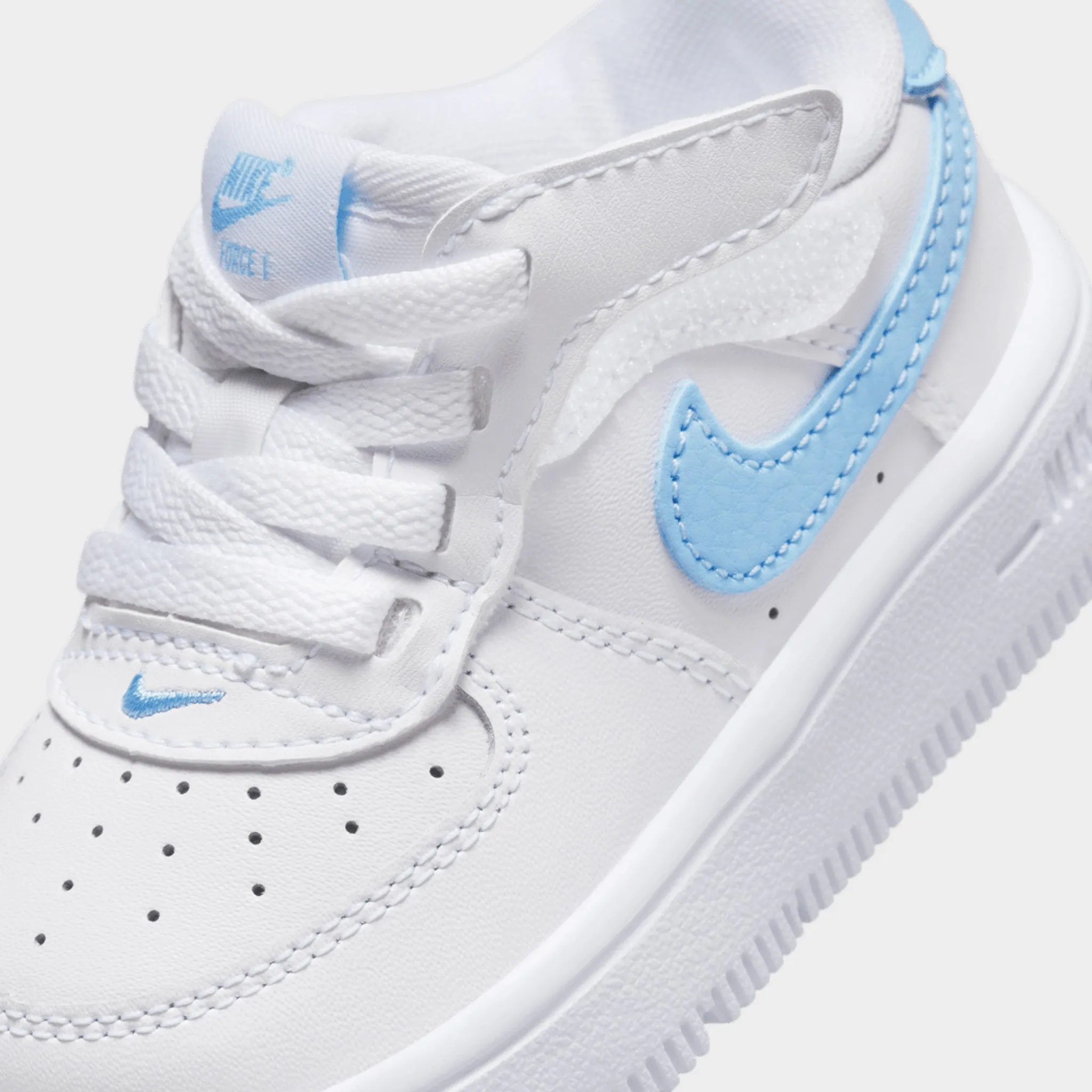 Nike Air Force 1 Low Easyon TD White / Aquarius Blue - White