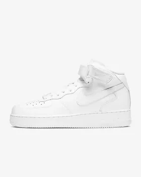 Nike Air Force 1 Mid White/White