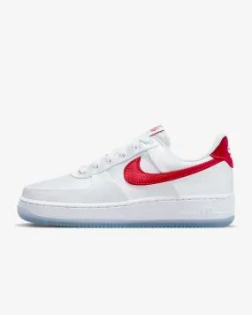 Nike W Air Force 1 '07 Satin - White / Varsity Red