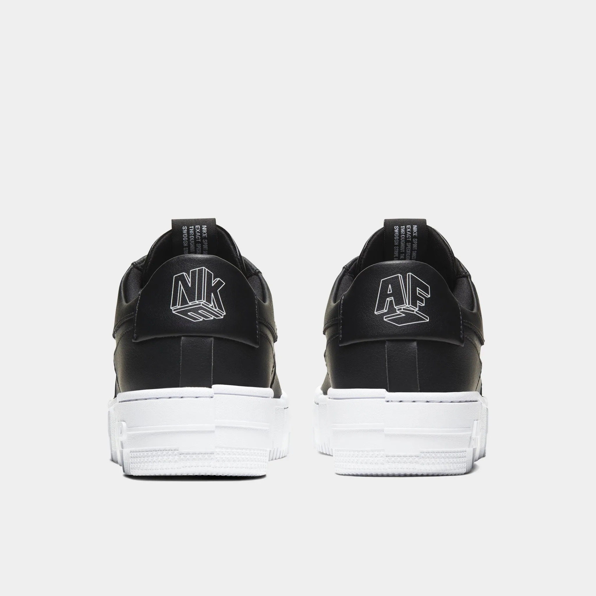 Nike Women's Air Force 1 Pixel Black / Black - White