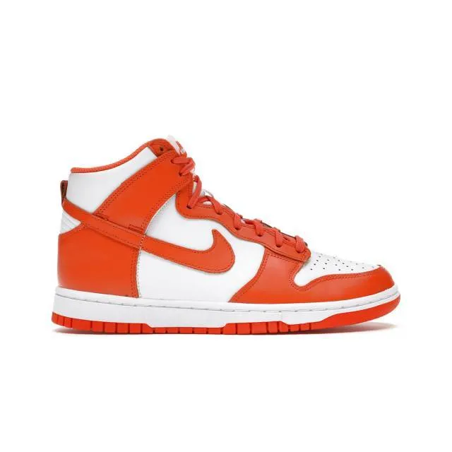 Nike Women's Dunk High (Syracuse 2021/ White/ Orange Bla...