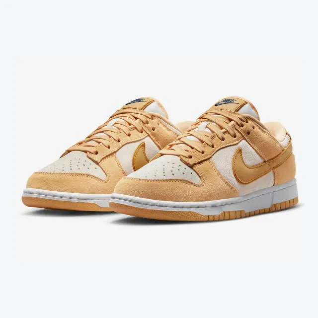 Nike Women's Dunk Low (Celestial Gold Suede/ Tan/ Celest...