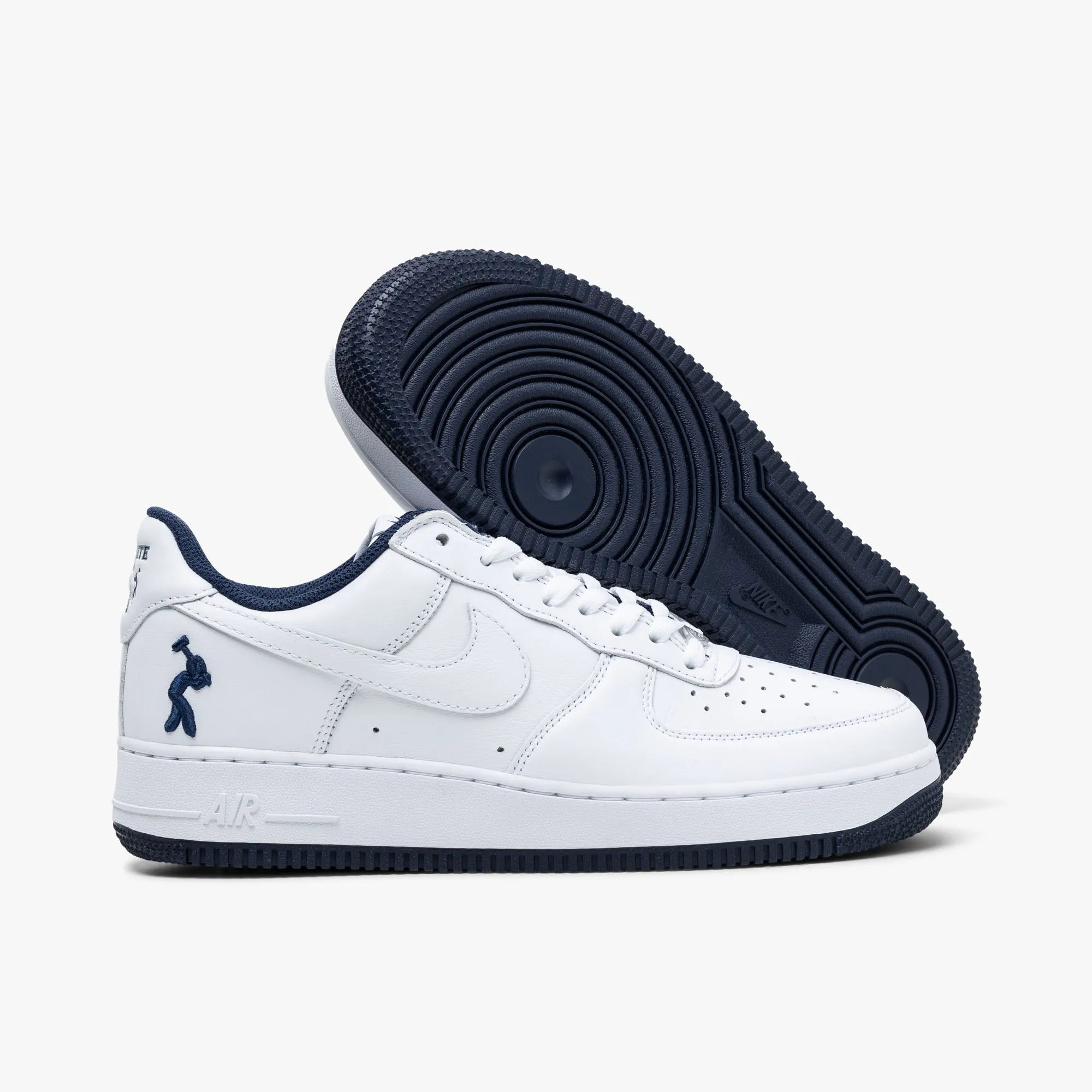 Nike x Lil Yachty Air Force 1 White / Midnight Navy - Dark Powder Blue