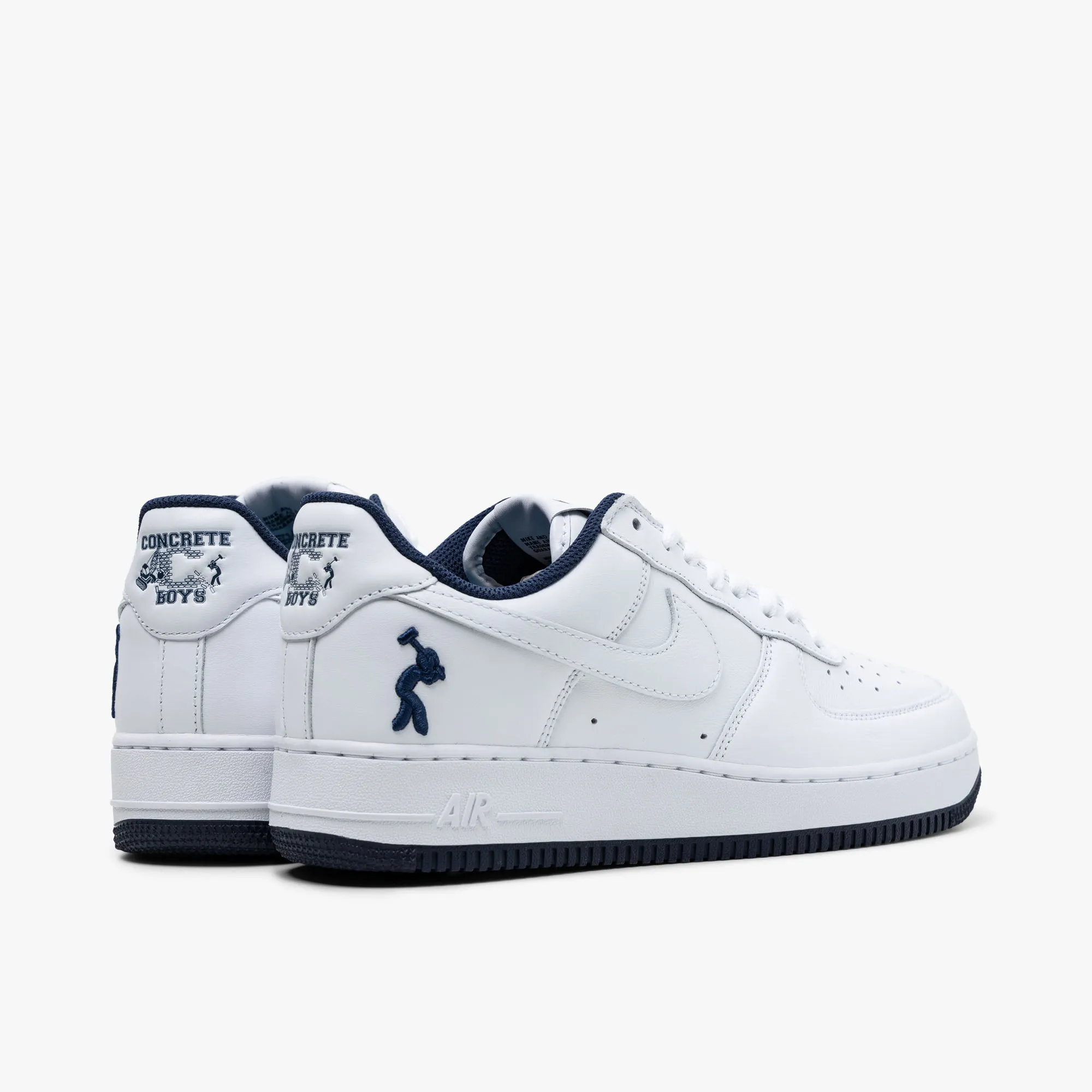 Nike x Lil Yachty Air Force 1 White / Midnight Navy - Dark Powder Blue