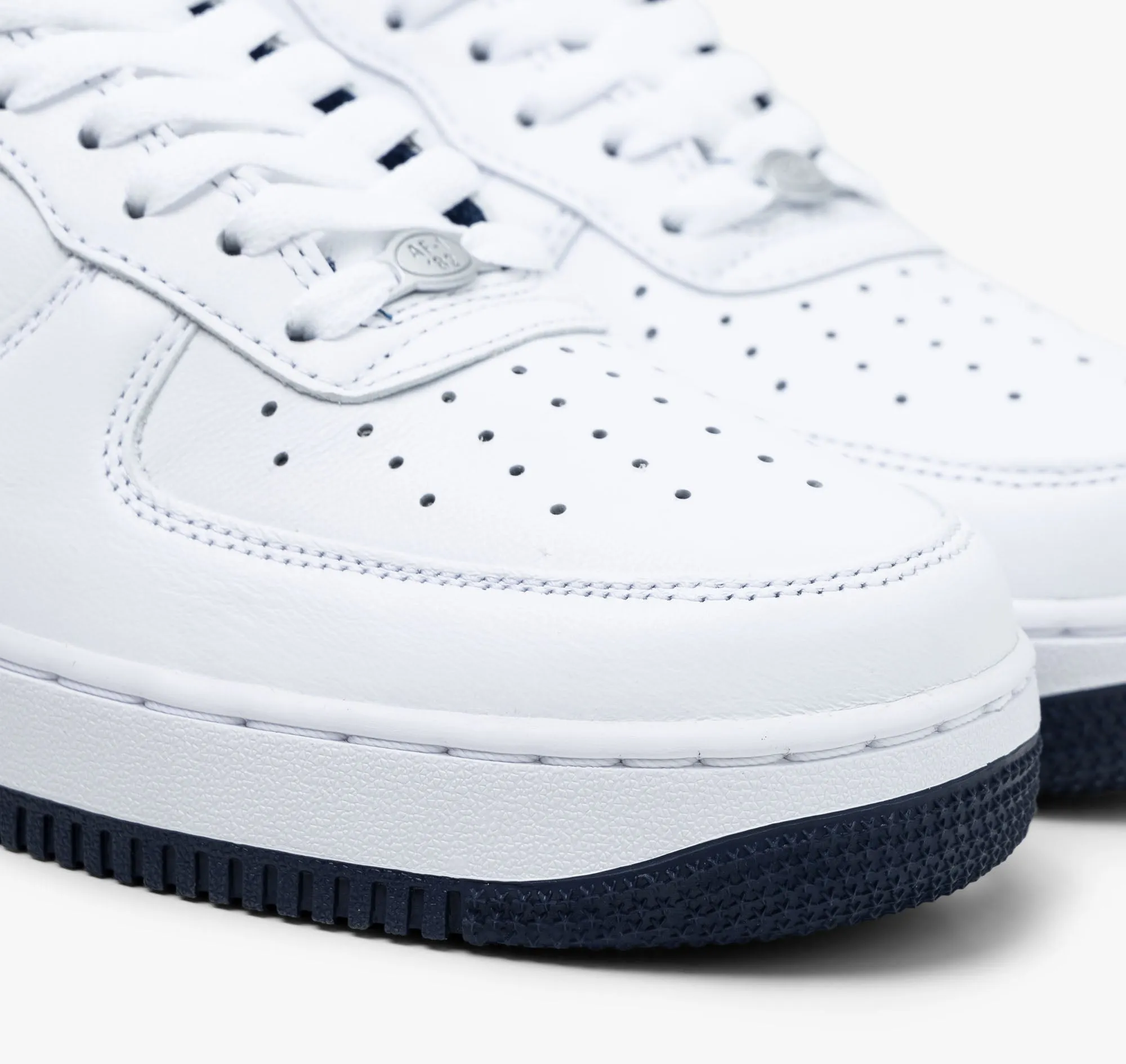 Nike x Lil Yachty Air Force 1 White / Midnight Navy - Dark Powder Blue