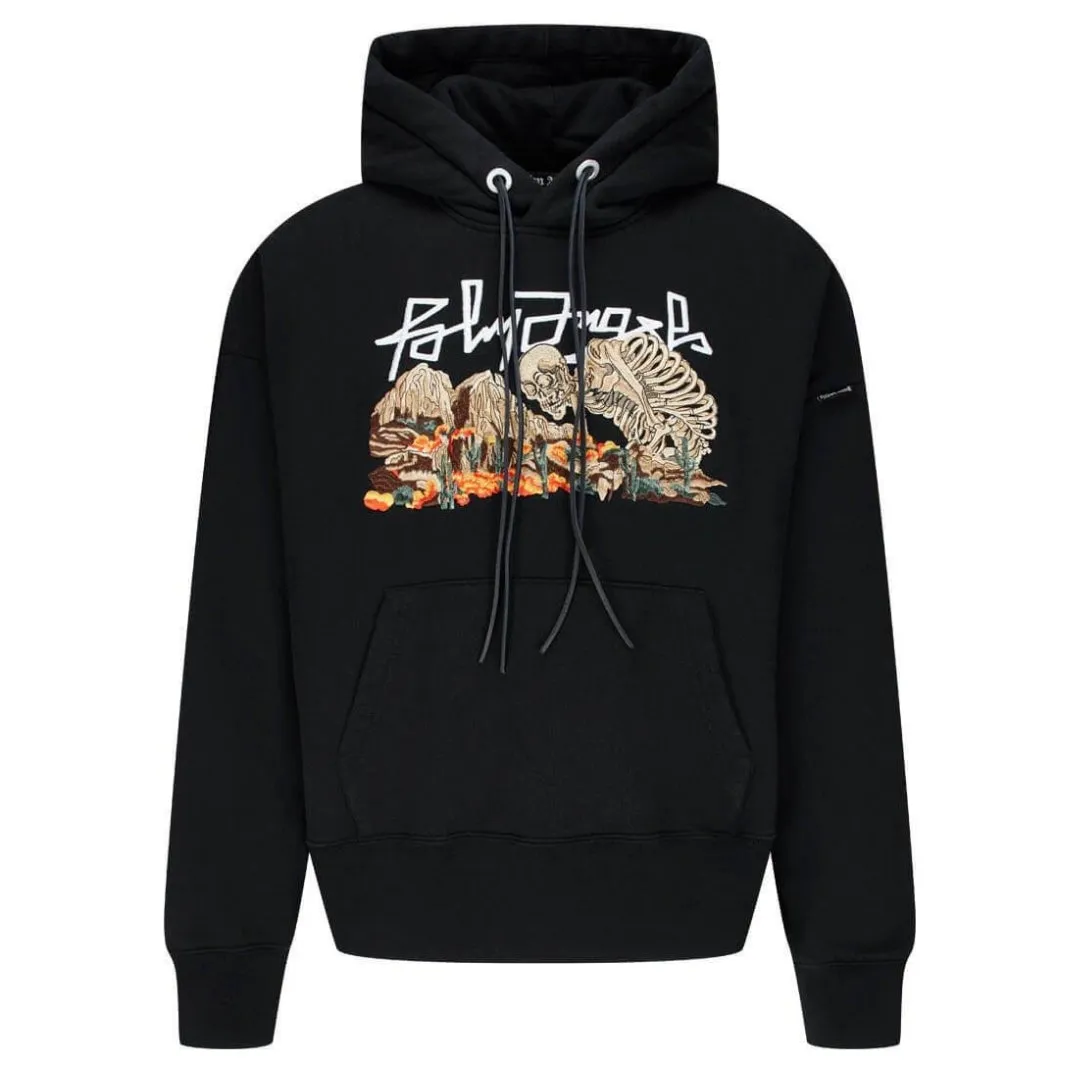 Palm Angels Mens Hoodie Pmbb058F20Fle0071084 Black