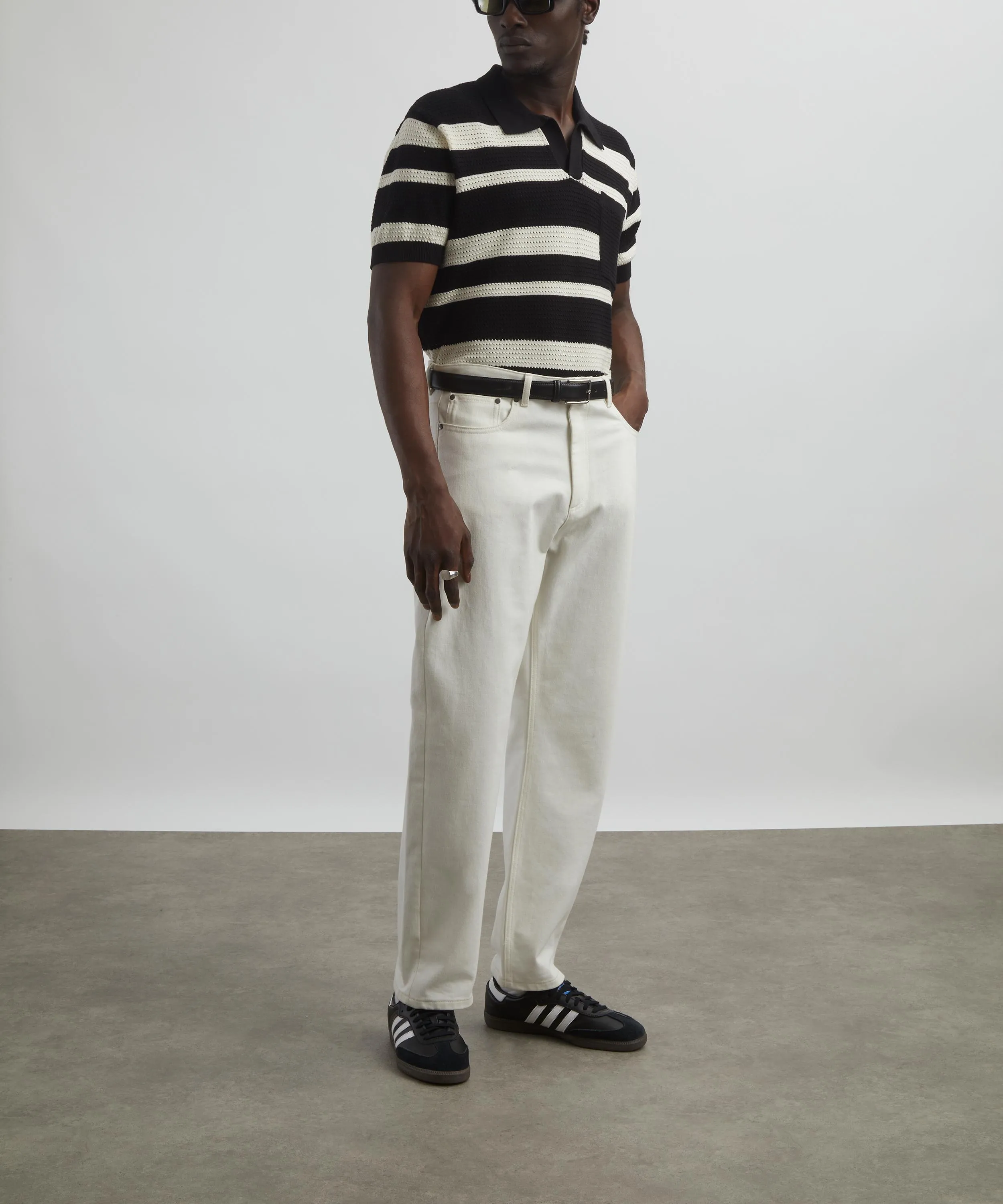 Paros Stripe Polo Shirt