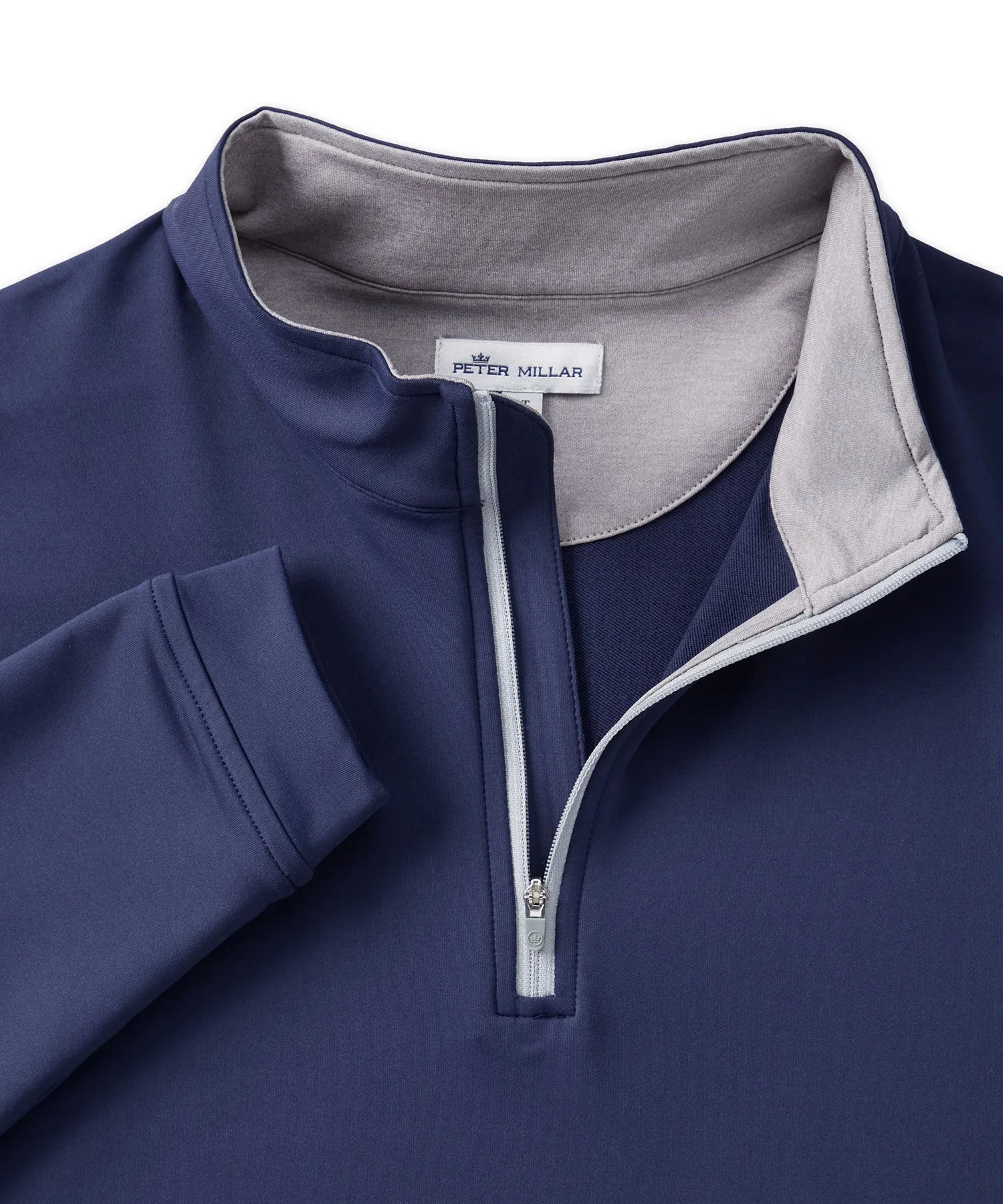 Peter Millar Perth Stretch Loop Terry Quarter-Zip Pullover