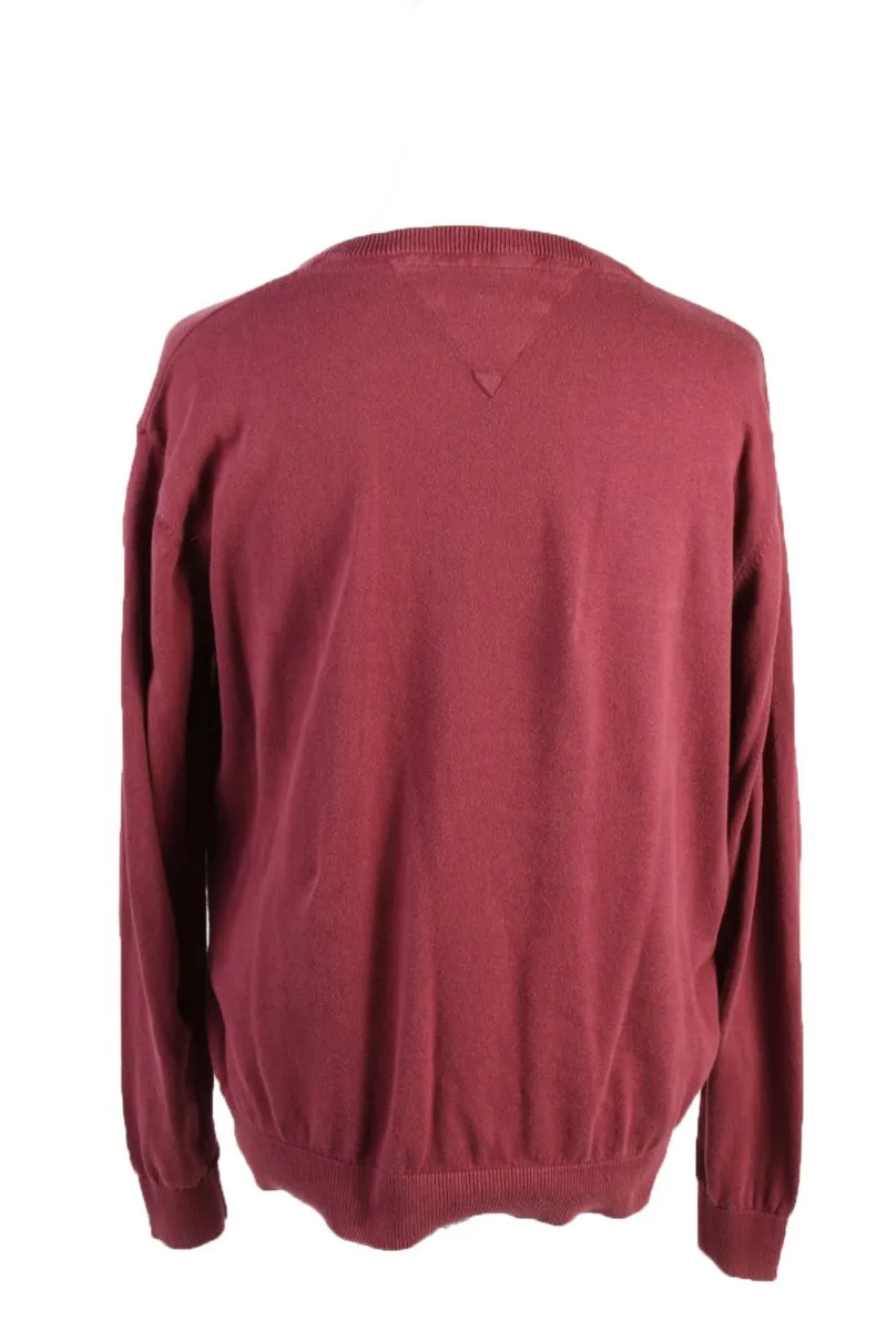 Pierre Cardin Pullover Jumper Bordeaux XL - Pepper Tree London