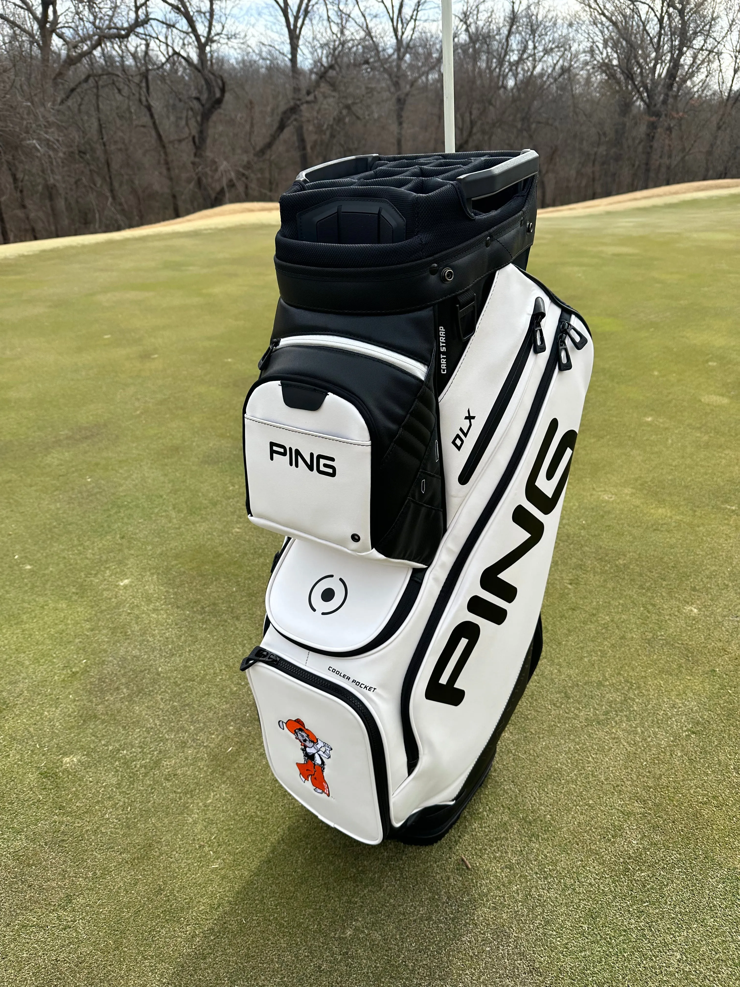 Ping DLX Golf Bag w/ Swinging Pete Logo