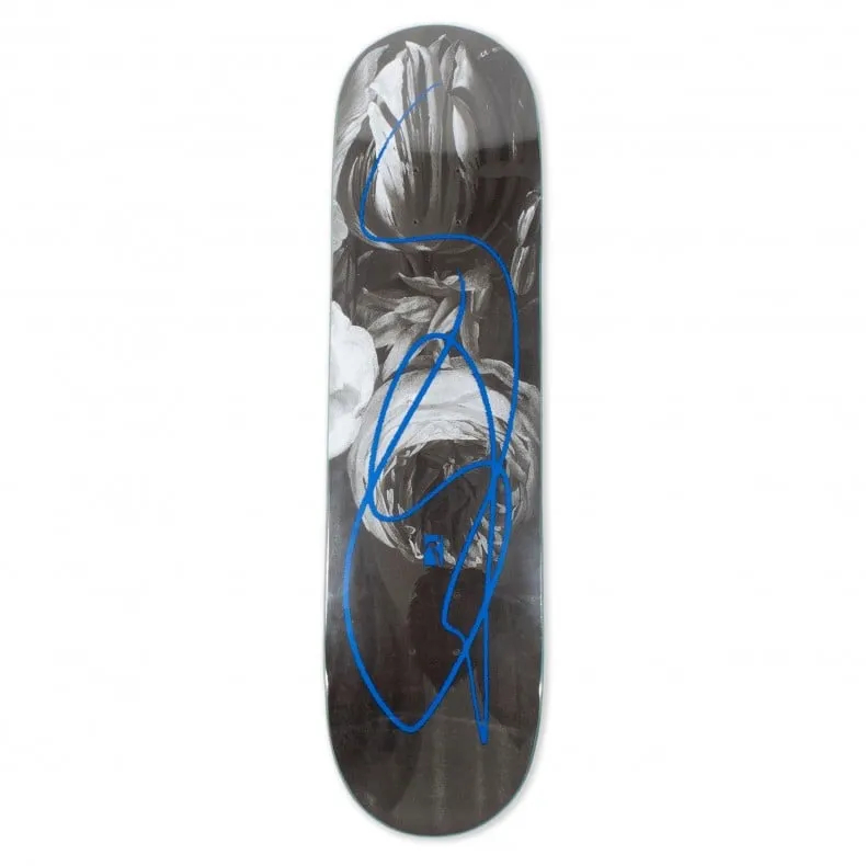 Poetic Collective Flower Doodle Skateboard Deck 8.125