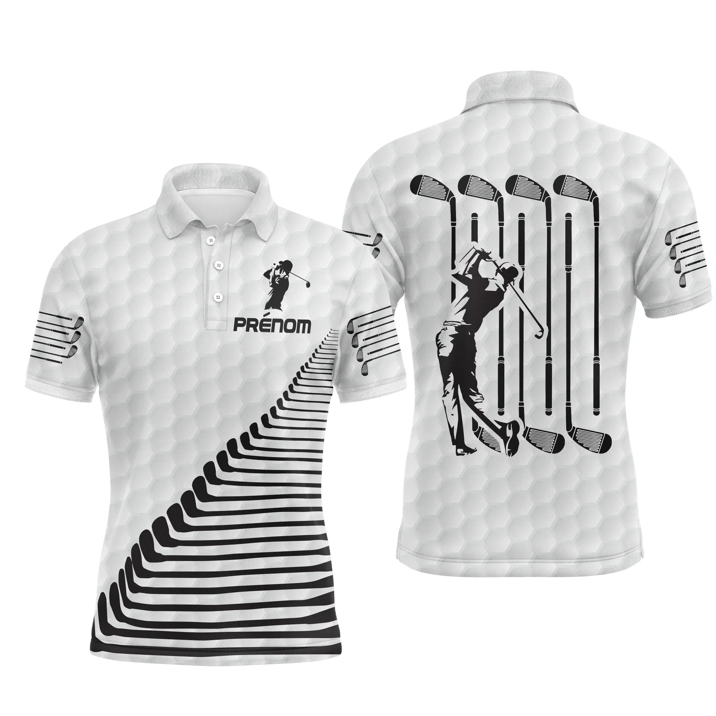 Polo Golf Homme, Cadeau Personnaliser Golfeur, Club De Golf - CT08112222