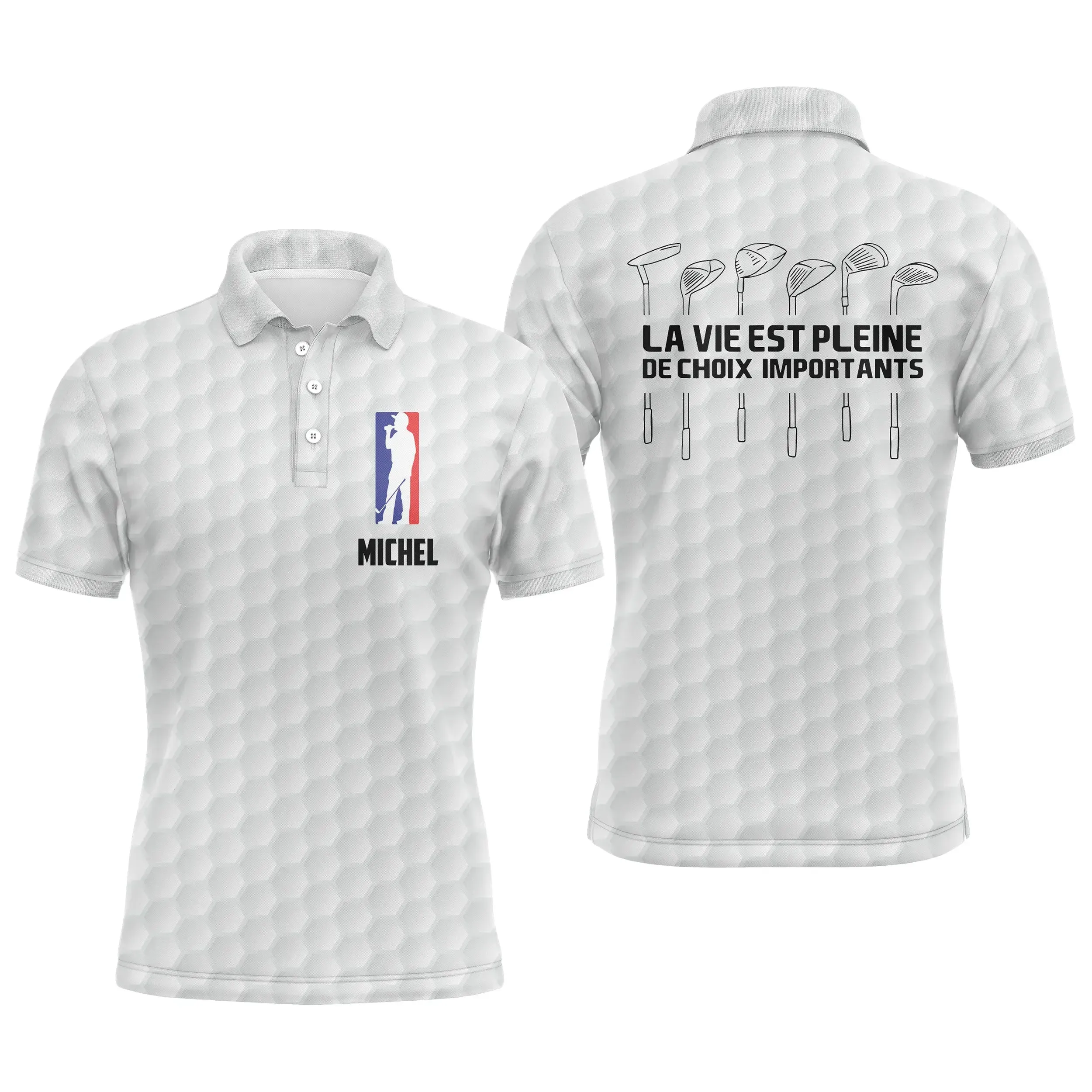 Polo Golf Homme Femme, Pleine De Choix Importants Golf, Club De Golf - CT10082218