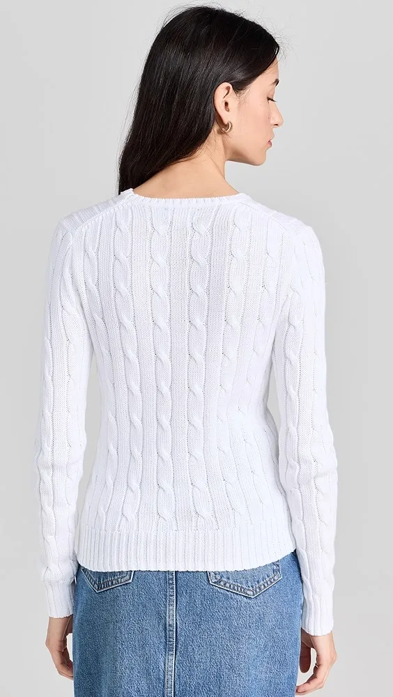 Polo Ralph Lauren   Cotton Julianna Long Sleeve Pullover 