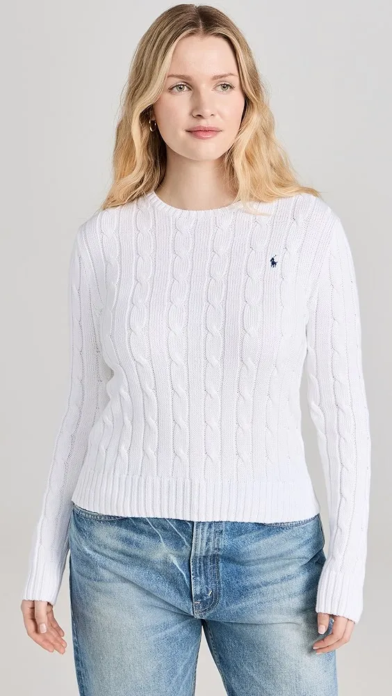 Polo Ralph Lauren   Cotton Julianna Long Sleeve Pullover 