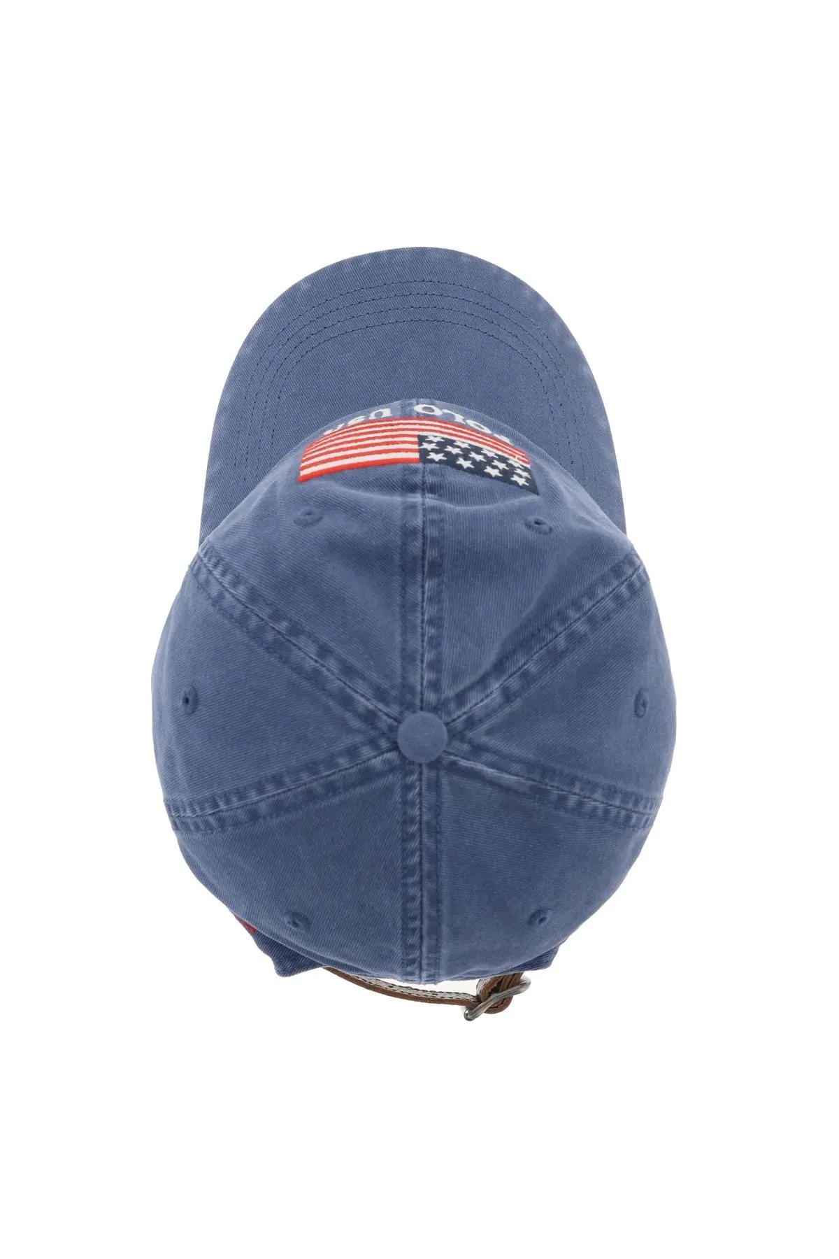 Polo Ralph Lauren    Polo Ralph Lauren Baseball Cap In Twill With Embroidered Flag