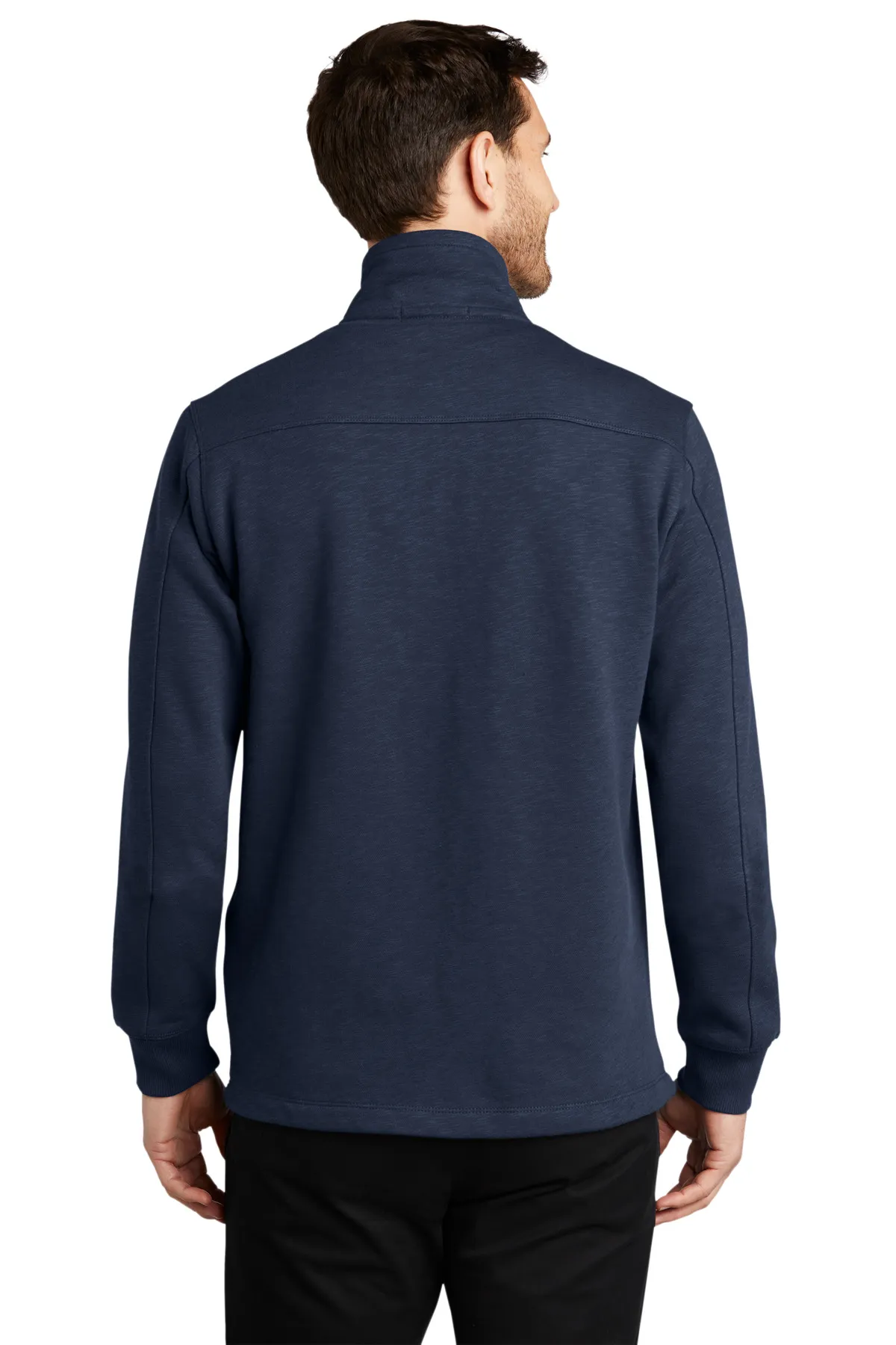 Port Authority F295    Slub Fleece 1/4-Zip Pullover SKU: F295