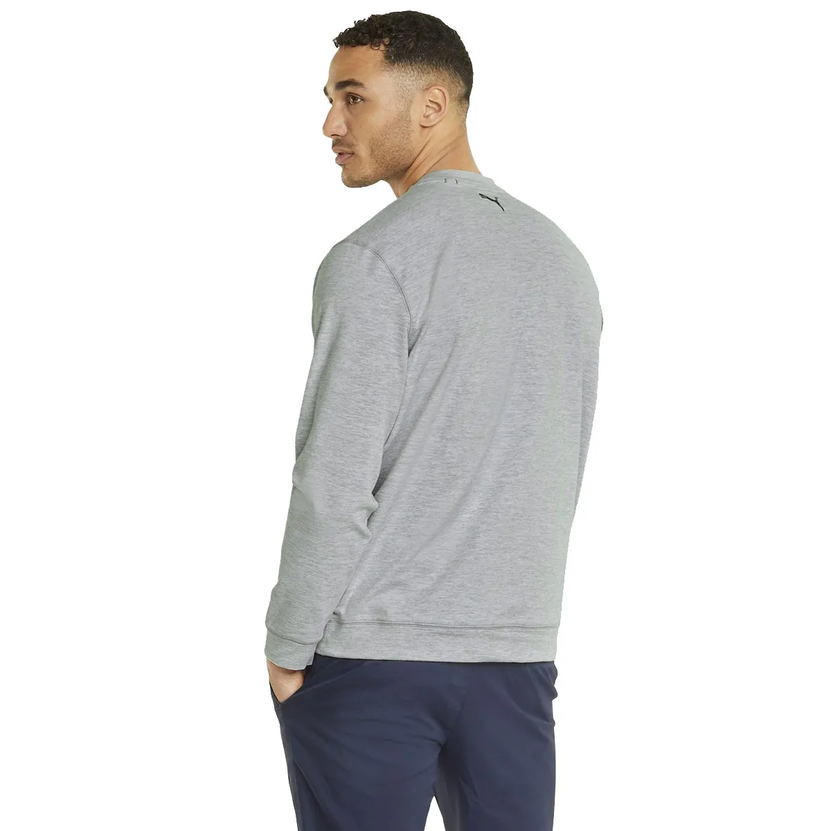 PUMA Men's CLOUDSPUN Love Crewneck Golf Midlayer