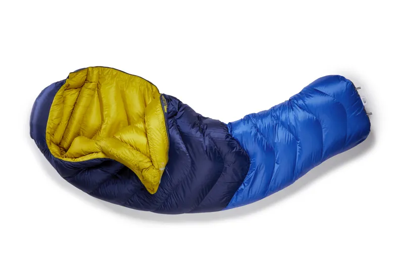 Rab Neutrino 800 Sleeping Bag Nightfall Blue - Long - Left Zip