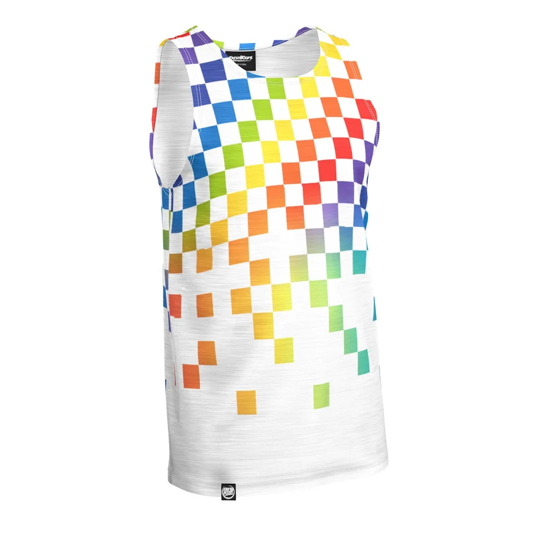 Rainbow Blocks Tank Top