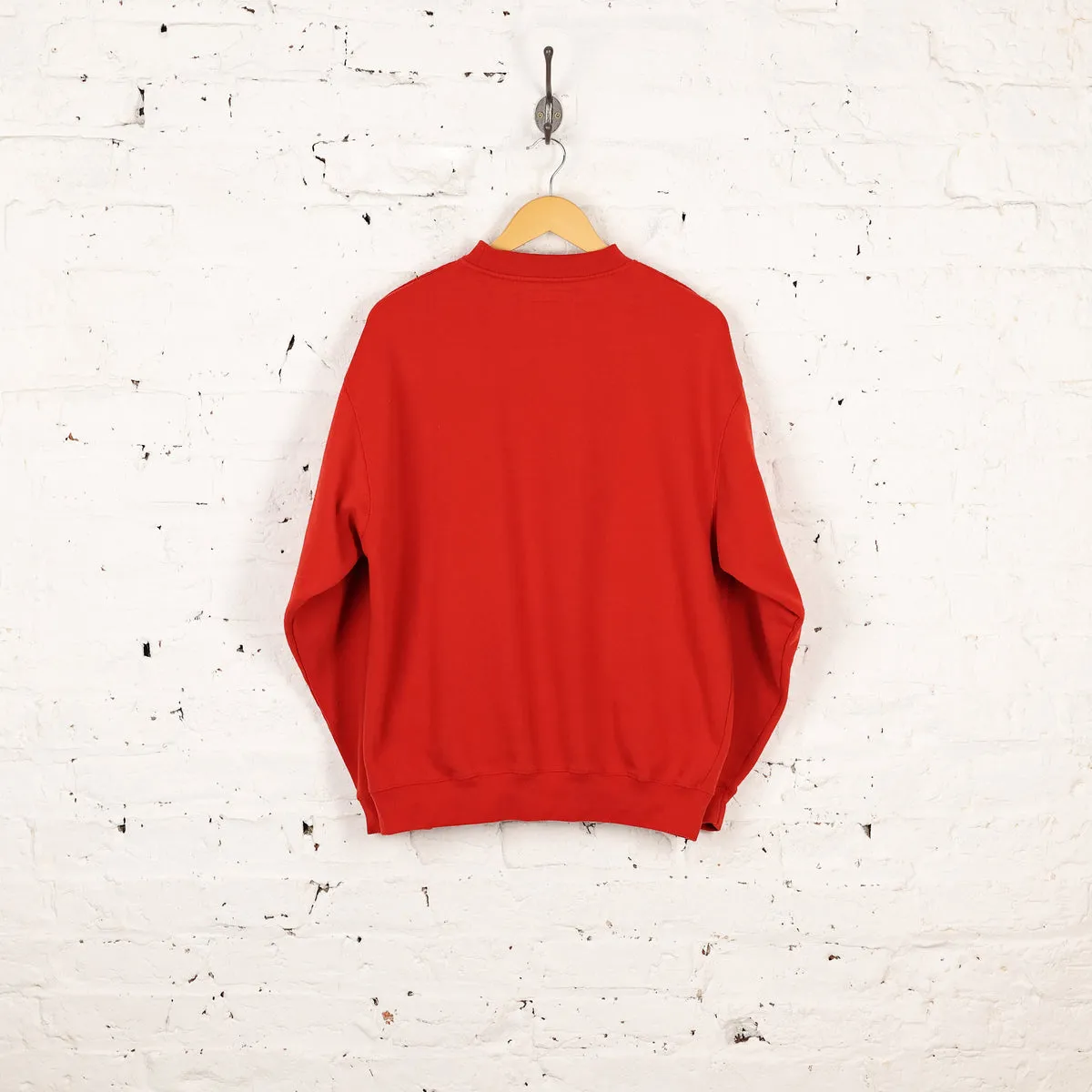 Reebok 90s Sweatshirt - Red - M