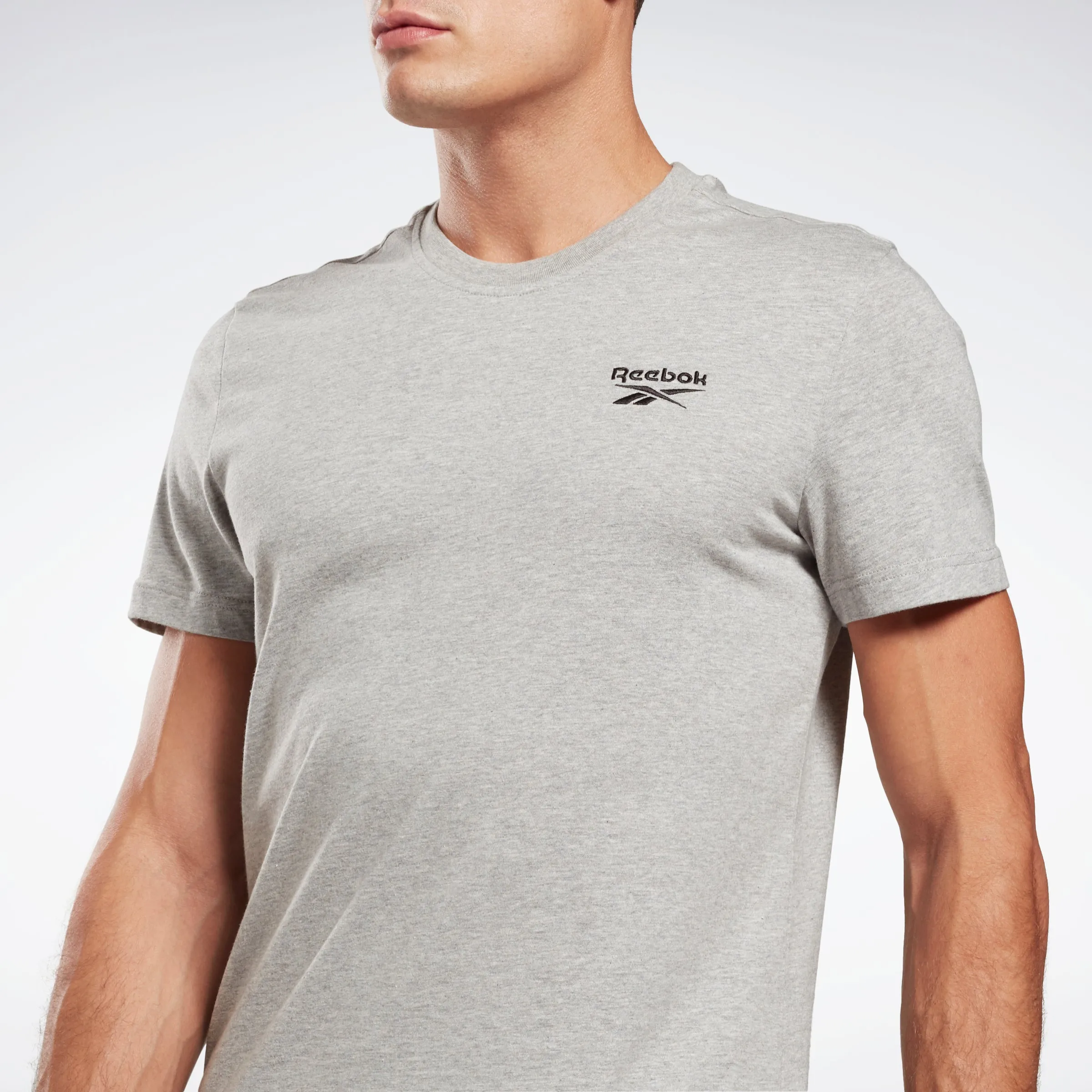 Reebok Identity T-Shirt Medium Grey Heather