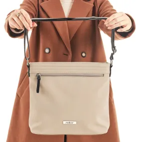 Rieker H1526-60 Taupe Cross Body Bag