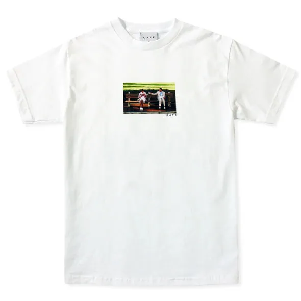 Skateboard Cafe Chocolates T-Shirt - White