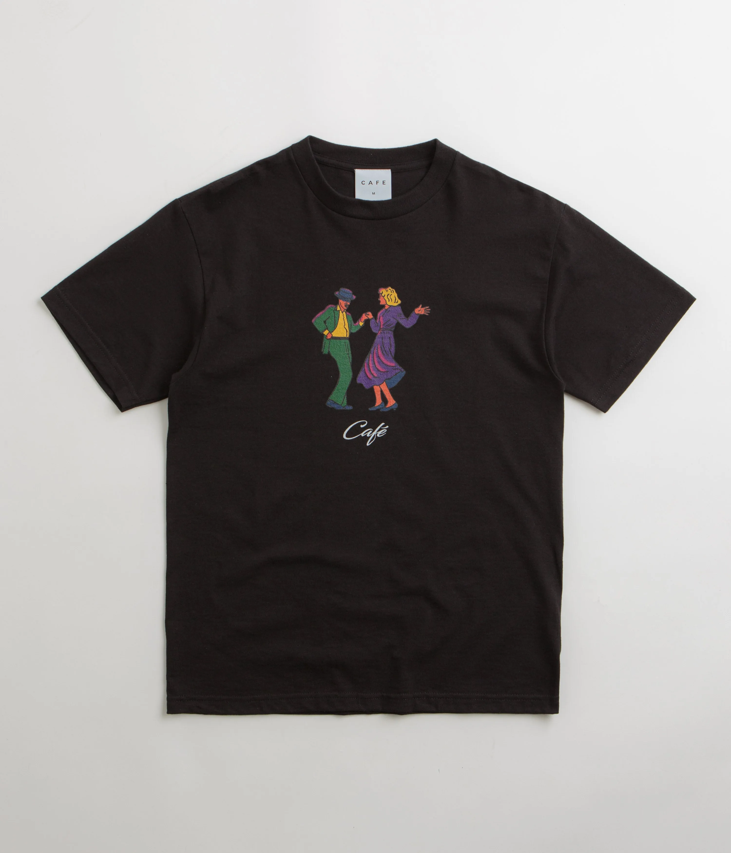 Skateboard Cafe Swing T-Shirt - Black